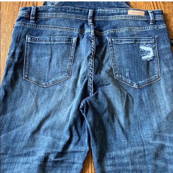 Blank NYC Overalls Blue Denim Size 30 - Picture 6 of 8